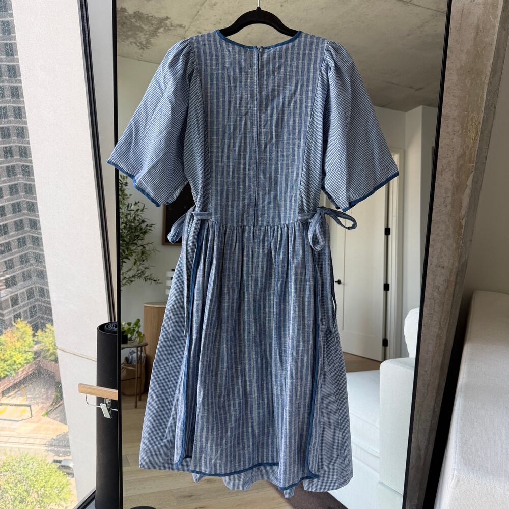 Fashion Brand Company Blue Apron Lovers Dress - Picture 3 of 4